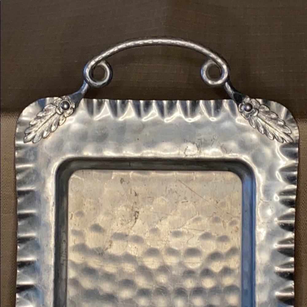 Cromwell | Hand-Wrought Aluminum Tray | Vintage - Picture 5 of 8